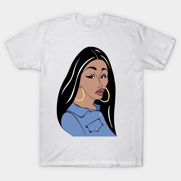 AMERICAN RAPPER! T-Shirt by cartoonistguy